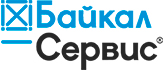 Логотип логистической компании Байкал Сервис