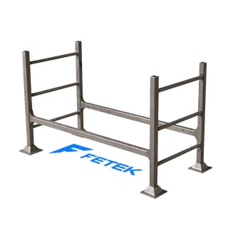 Фото паллета для 3-х бочек