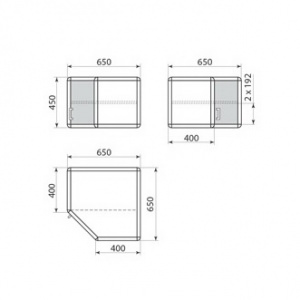 Шкаф навесной ДМ-2-002-05