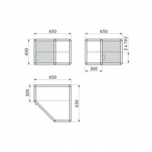 Шкаф навесной ДМ-2-002-06