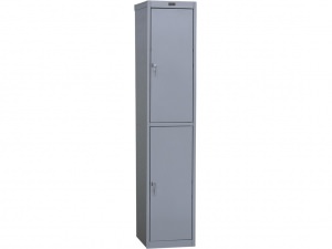 Металлический шкаф для одежды ПРАКТИК AL-02