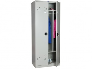 Металлический шкаф для одежды ПРАКТИК LS-21-80D