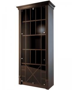 Шкаф для элитного алкоголя со стеклянными дверцами и секциями LD 006-CT