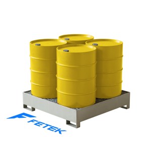 Фотография поддона для хранения 4-х бочек ПДБ-04 1250х1250
