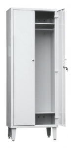 Металлический шкаф для одежды ОВ ШМ 2-2