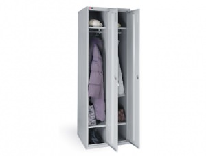  Металлический шкаф для одежды ОД-327