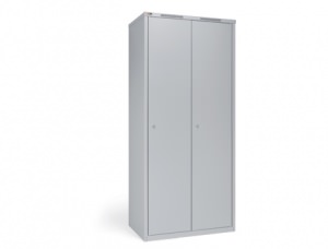  Металлический шкаф для одежды ОД-421 (2 замка)