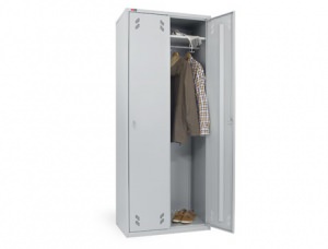 Металлический шкаф для одежды ОД-423/Б (2 ключа)