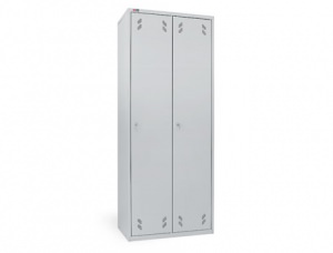 Шкаф металлический для одежды ОД-423/Б (2 ключа)