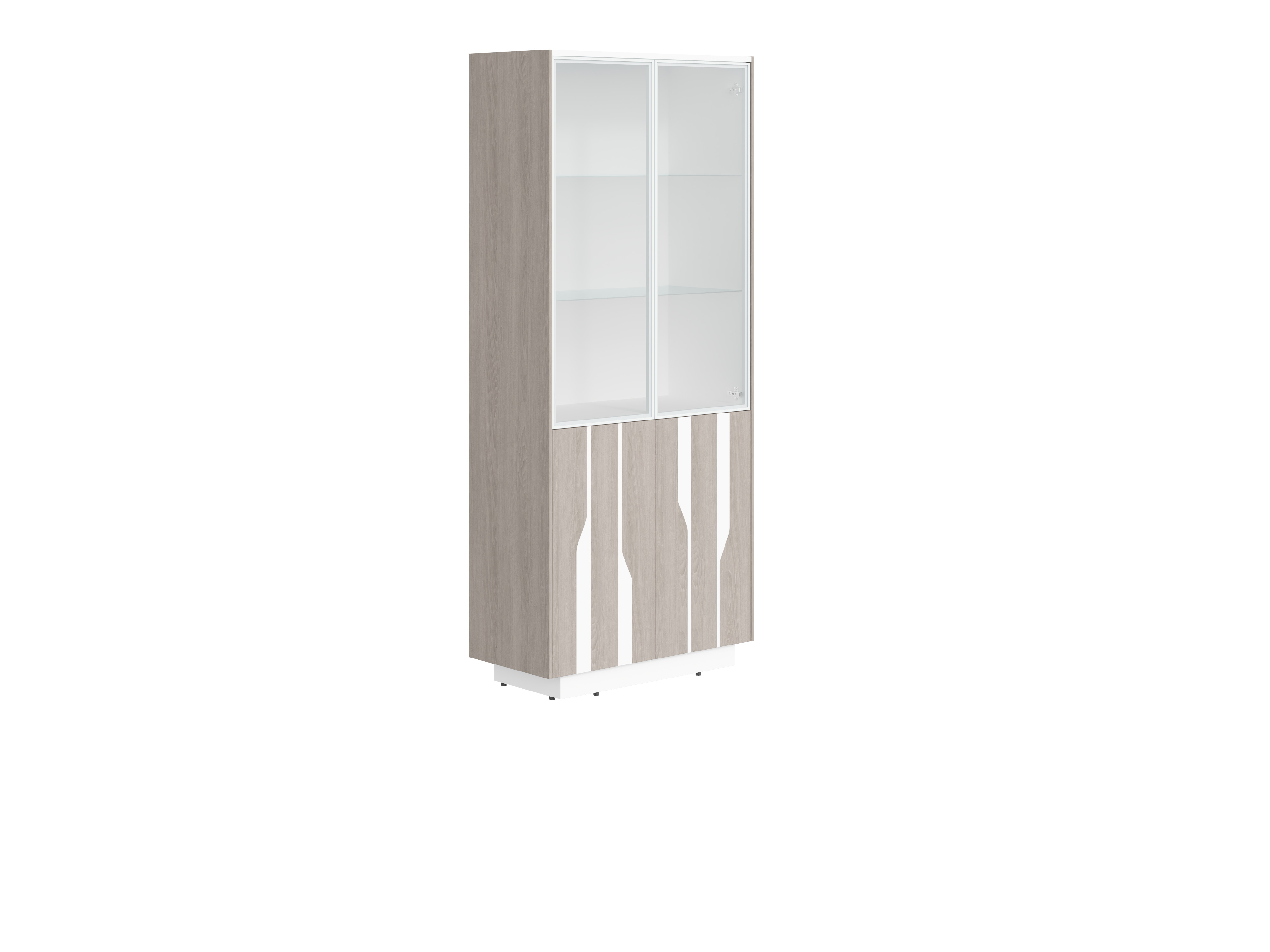 shkaf-shir-vis-s-kombinirovannimi-dveryami-sf-574305-dub-serijbelij-premium-900h430h2100-line