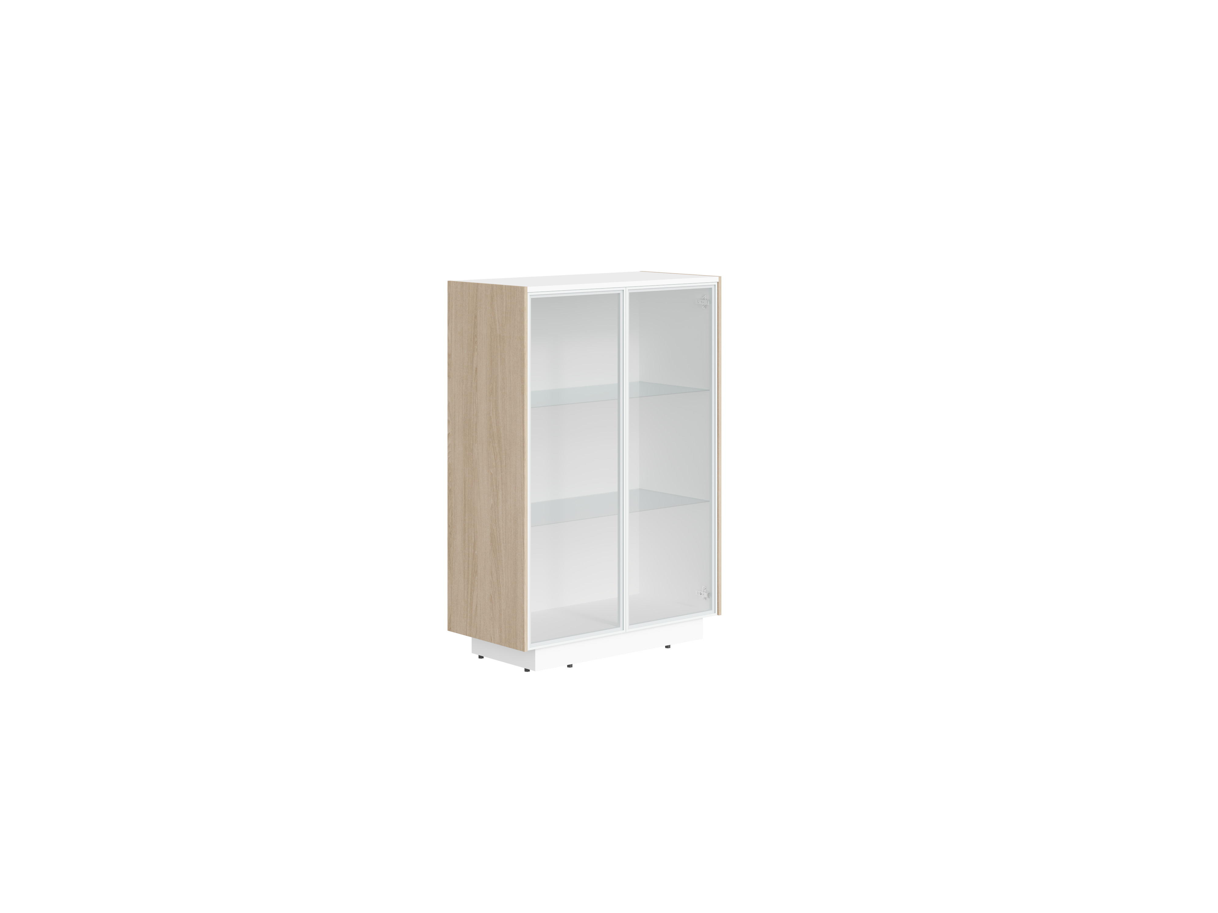shkaf-shirokij-so-steklyannimi-dveryami-v-rame-sf-574302-dub-svetlijbelij-premium-900h430h1305-line